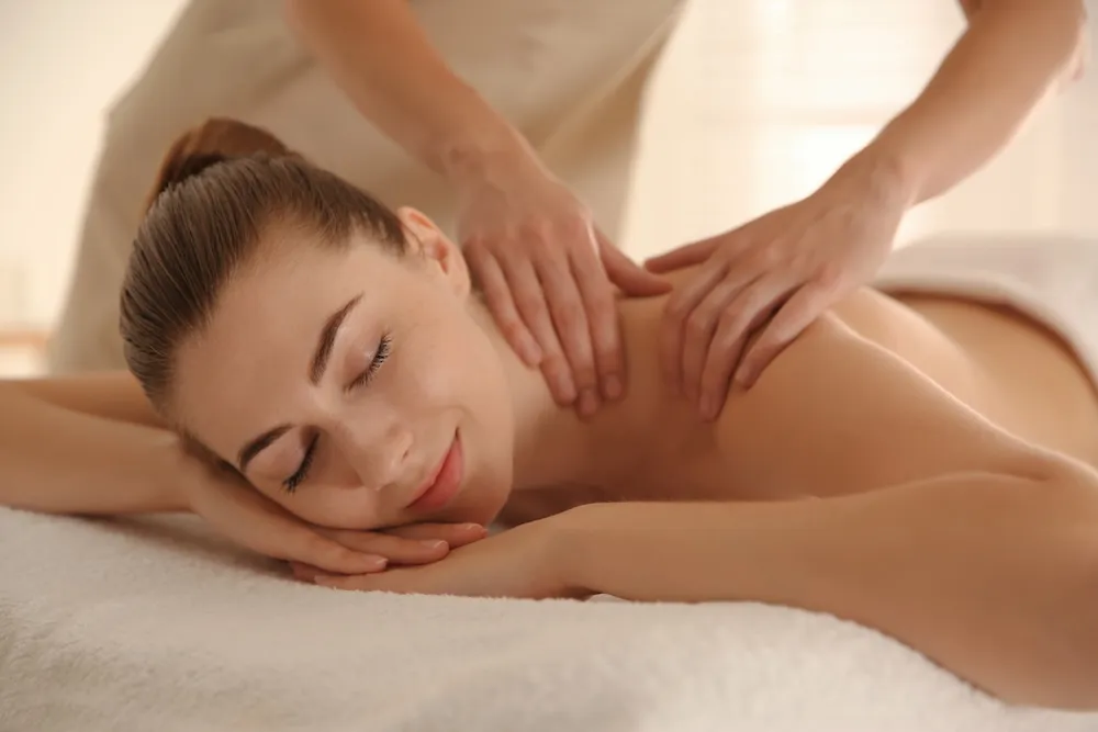 Head, neck and shoulder massage